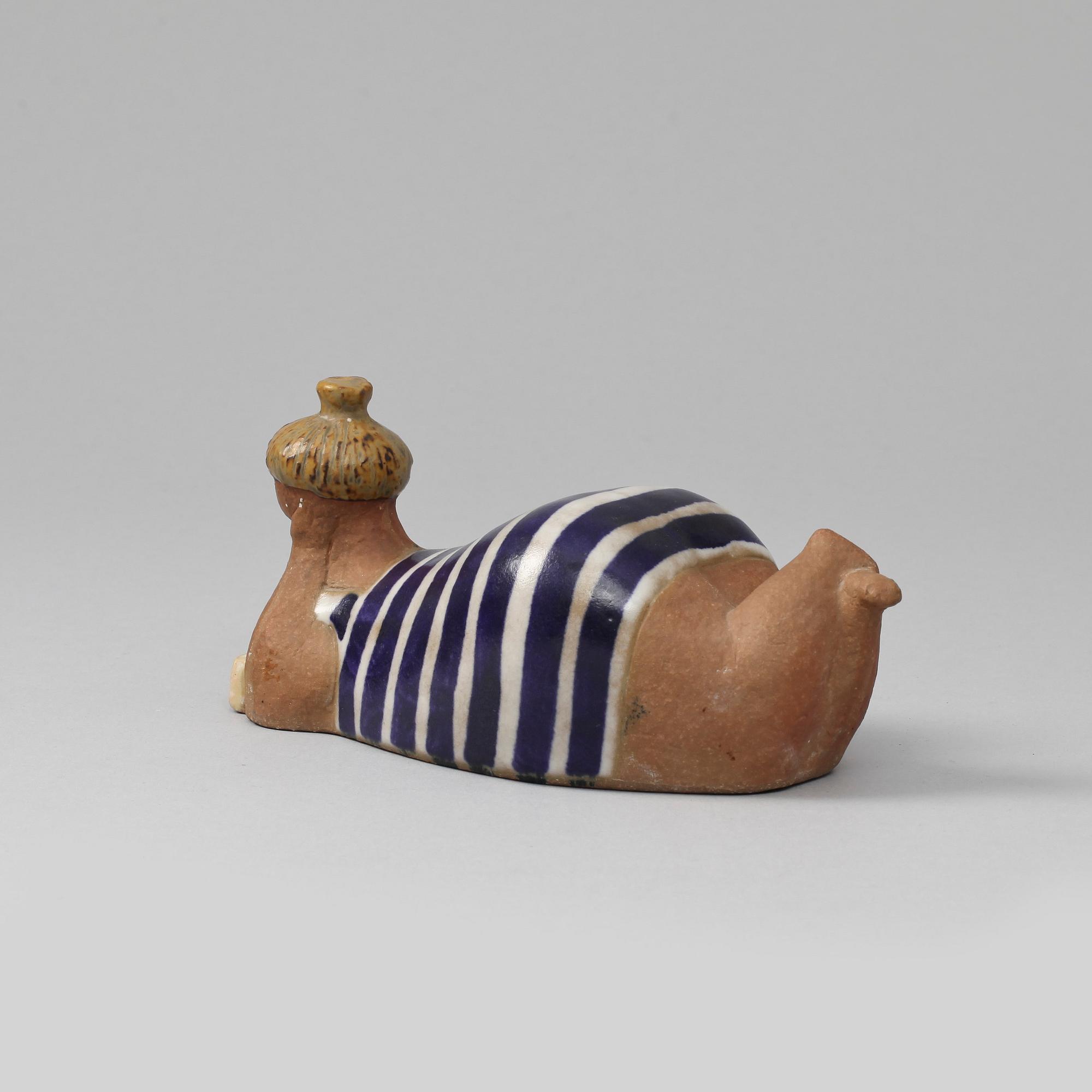 FIGURIN, stengods, "Beata", Lisa Larson, Gustavsberg.