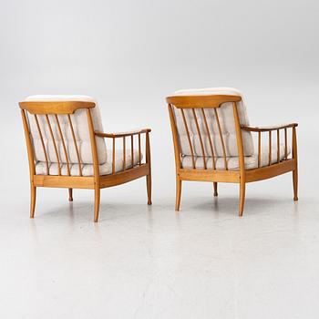 Kerstin Hörlin-Holmquist, A pair of armchairs, 'Skrindan', OPE möbler.