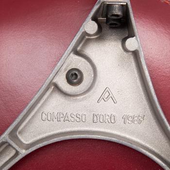 Enzo Mari, stolar, 4 st, "Tonietta", Zanotta, Italien.