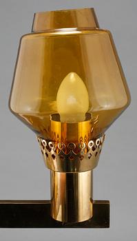 VÄGGLAMPOR, ett par, Hans Agne Jakobsson, Markaryd, 1900-talets andra hälft.