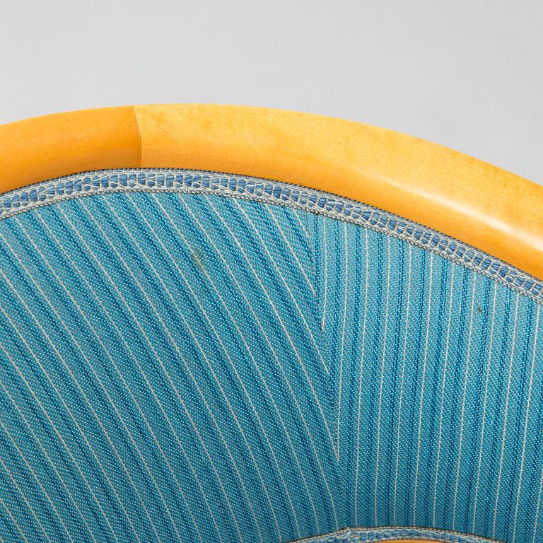 Carl Malmsten, an "Erik Gustaf" armchair, later part of the 20th century.