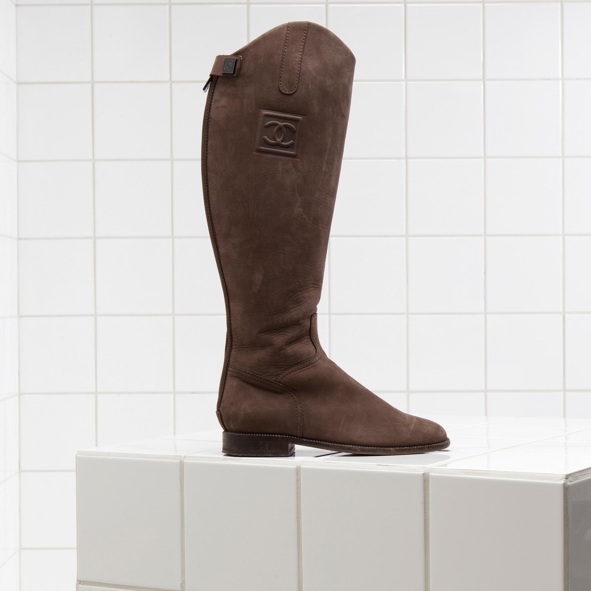 STÖVLAR, Chanel, storlek 38.