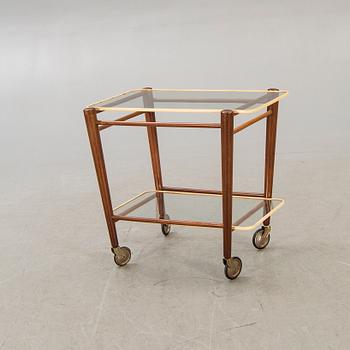Cees Braakman, A mid 1900s teak serving trolley.