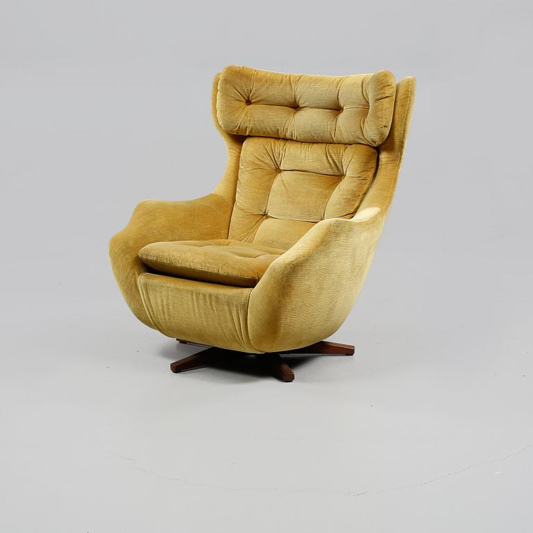FÅTÖLJ, "Statesman chair", Parker Knoll, 1900-talets andra hälft.