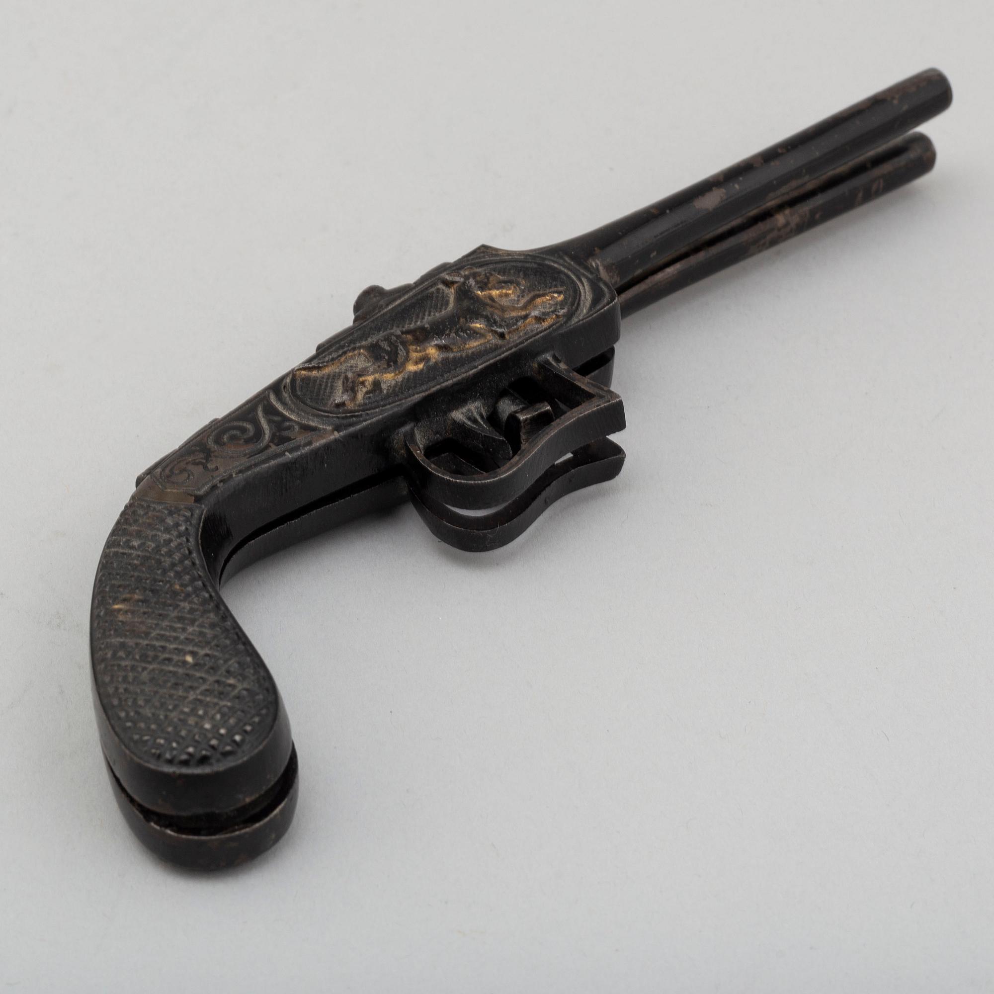 A 19th century cast iron boot jack.