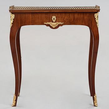 A Swedish Rococo 18th century table in the manner of Lars Nordin (master in Stockholm 1743-1773).