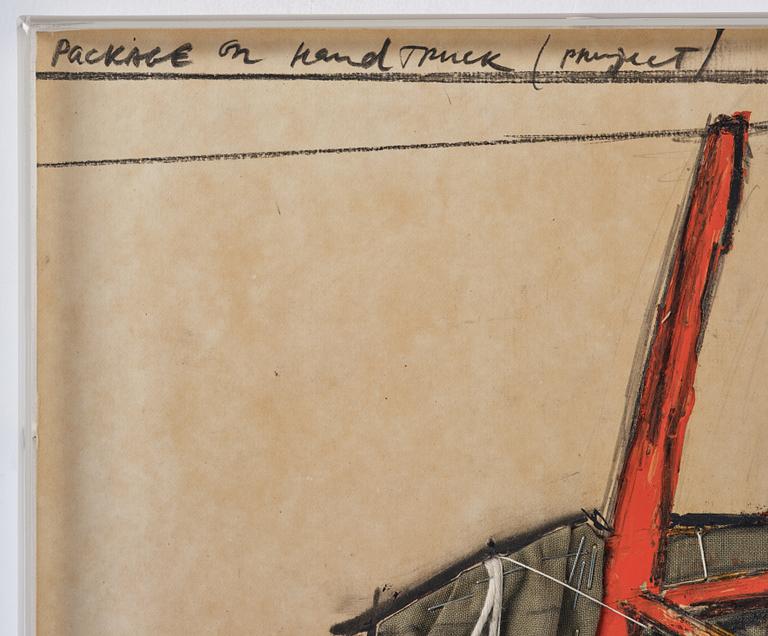 Christo Vladimirov Javacheff, "Package on Hand Truck (Project)".