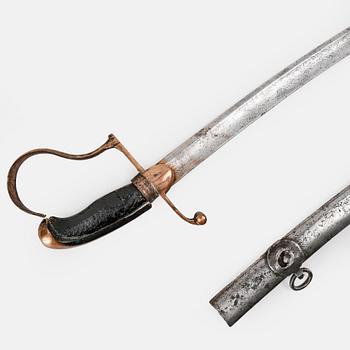 SABLAR, 2 stycken, 1800-tal.