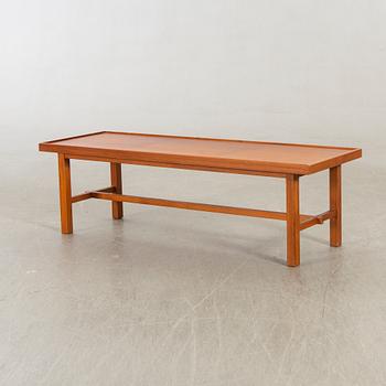 A 1960/70s teak bench.