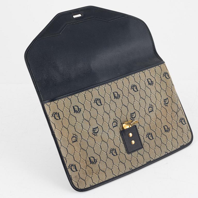 Christian Dior, väskor, 2 st samt ett skärp. Vintage.