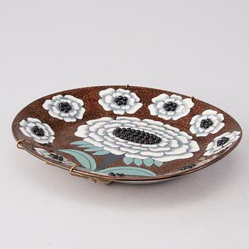 BIRGER KAIPIAINEN, a 'Fiori' wall plate, Arabia Art Made in