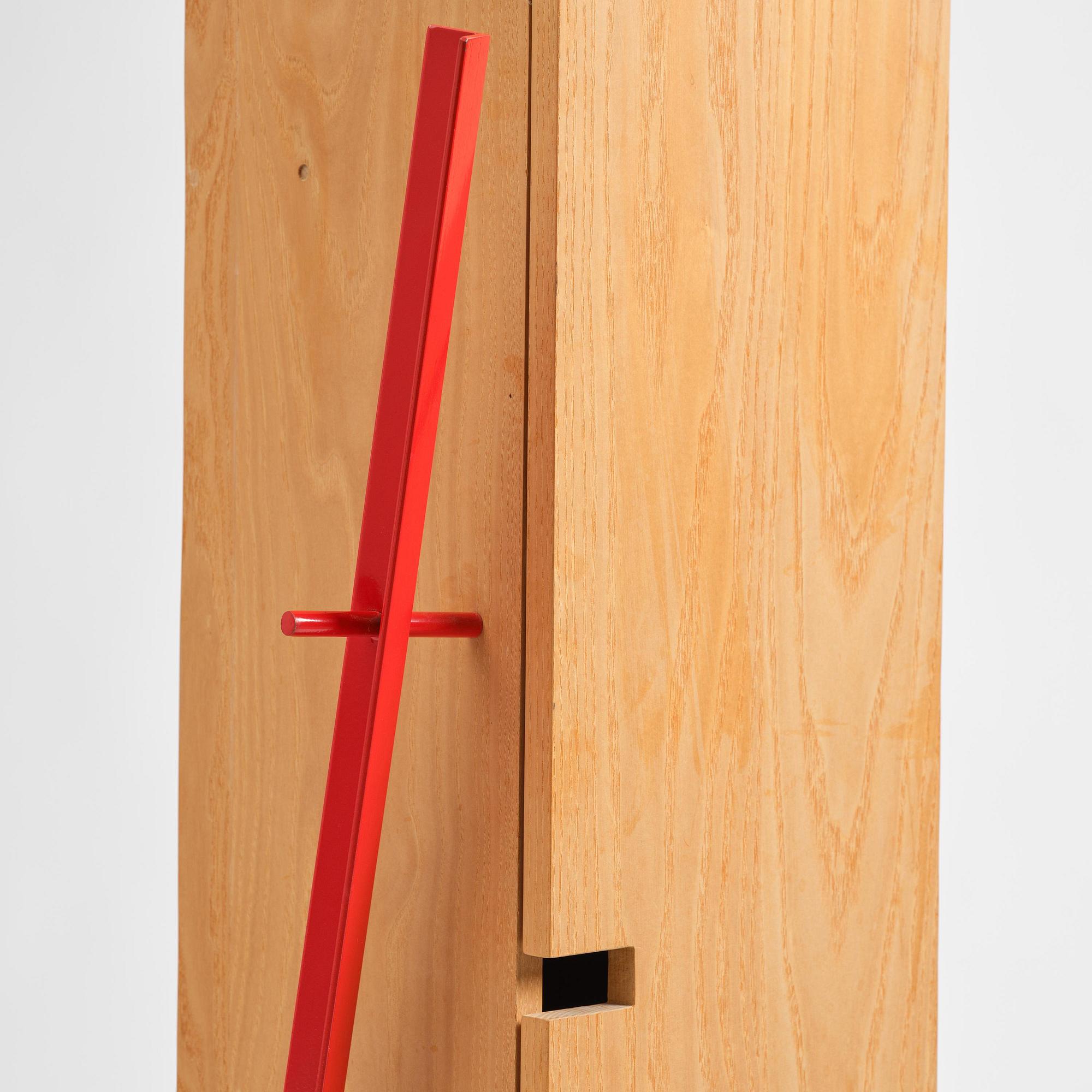 Sigurdur Gustafsson, a “Twist” cabinet, Källemo, Värnamo, 2002.