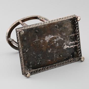 JARDINJÄR, nysilver, gustaviansk stil, AG Dufva, daterad 1908.