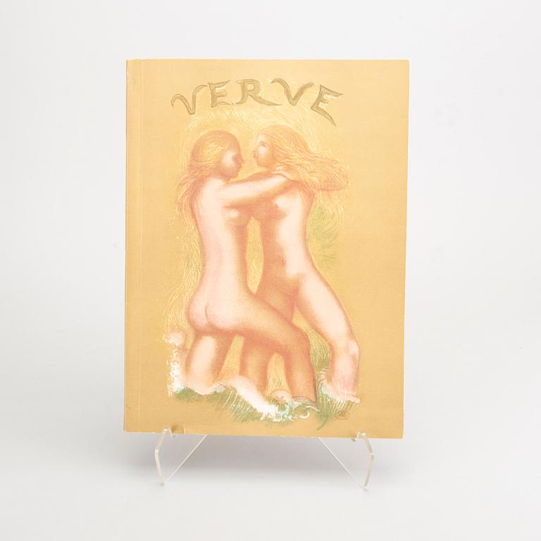 THREE BOOKS, Verve, Vol VI, No 24, 1950, Vol VIII, No 31-32, 1955 samt Vol II, No 5-6.