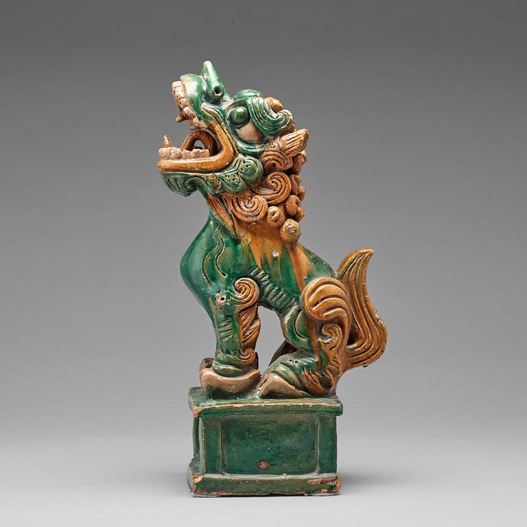 SKULPTUR, keramik. Troligen Ming dynastin.