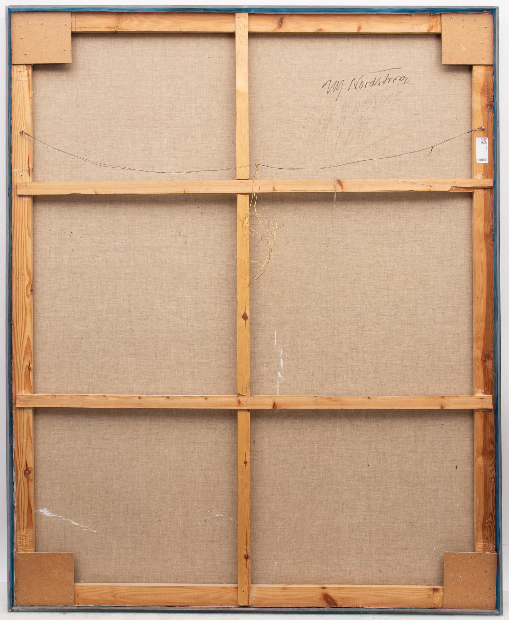 Ulf Nordström, Smoking woman with a dachshund.c2.