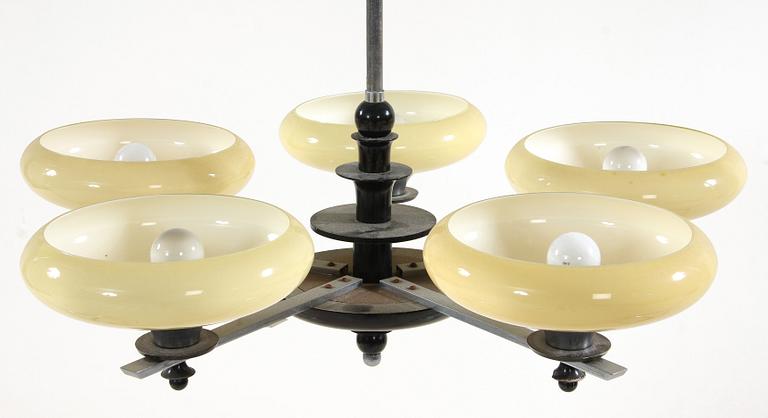 TAKLAMPA, art deco, 1930-tal.