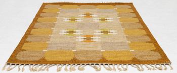 Ingegerd Silow, Rölakan rug signed IS, approx. 206 x 136 cm.