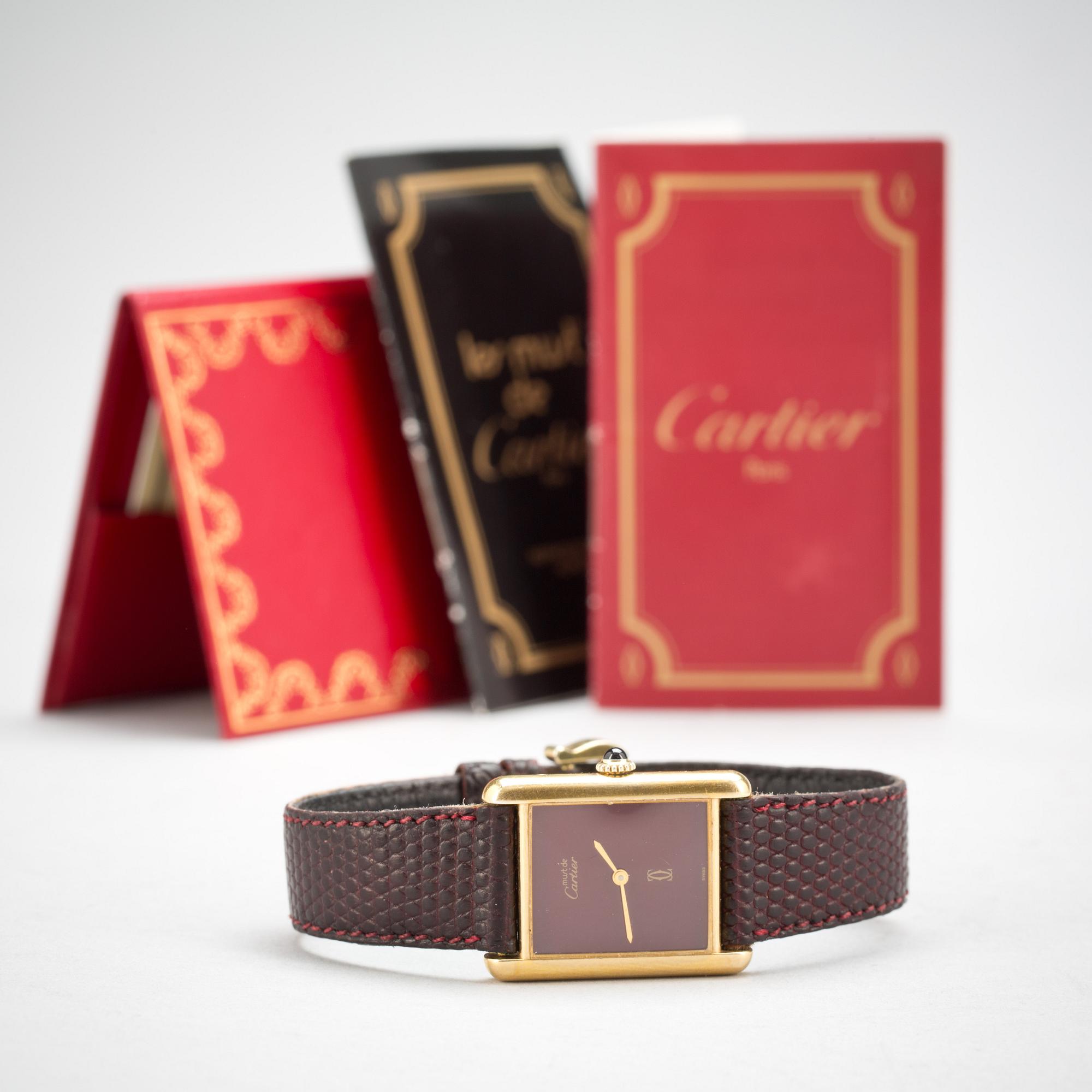 ARMBANDSUR, "Must de Cartier", Cartier, 1980-tal.