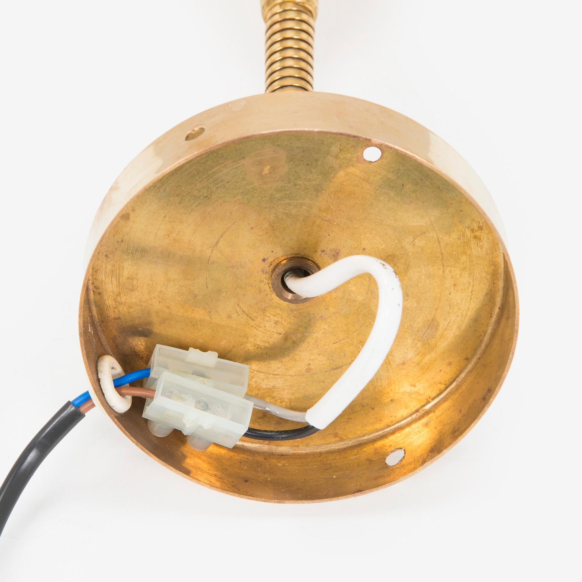 A mid-20th century wall light, Itsu, Finland.