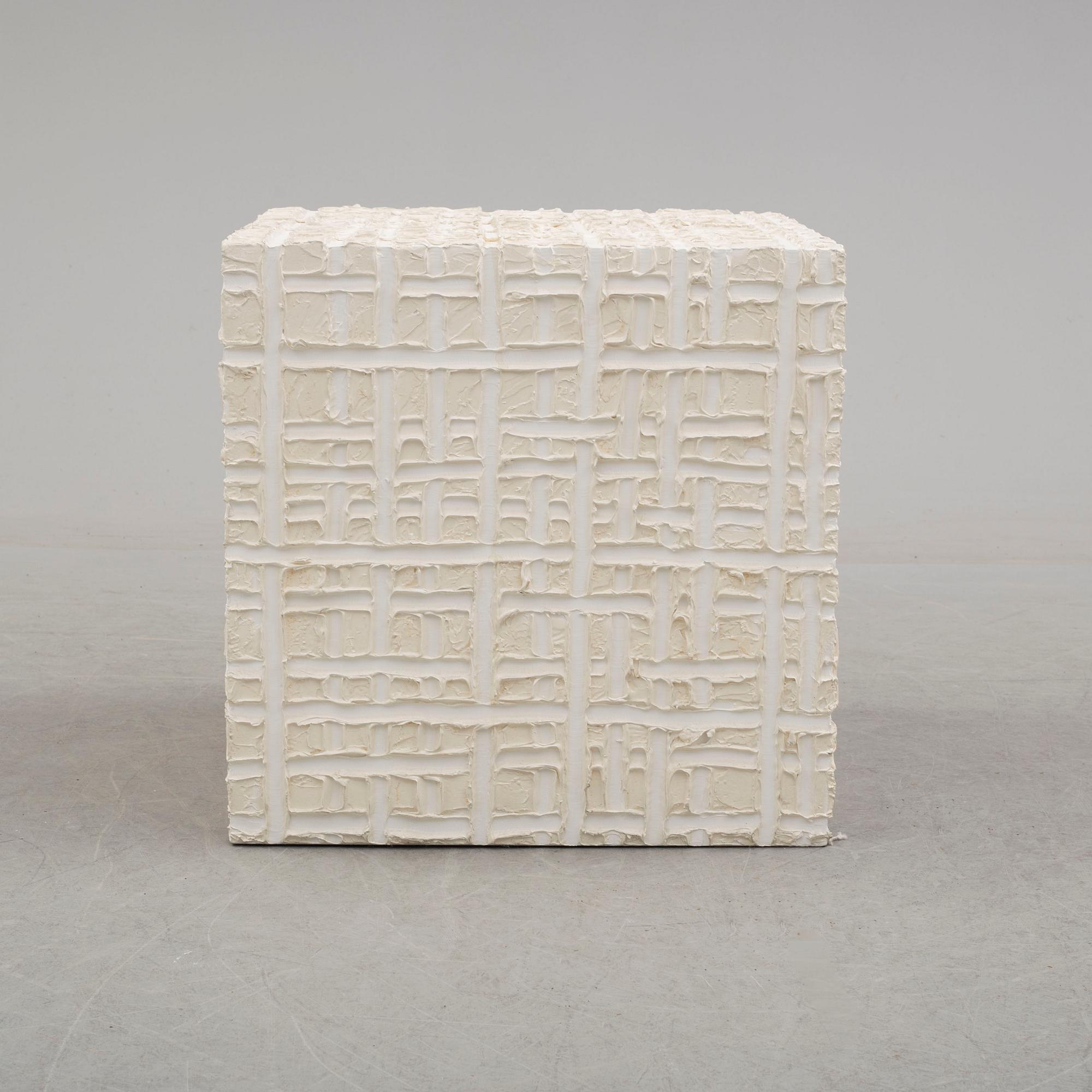 HÅKAN BENGTSSON, sculpture, oil on wood, signed and dated 2001-2002.