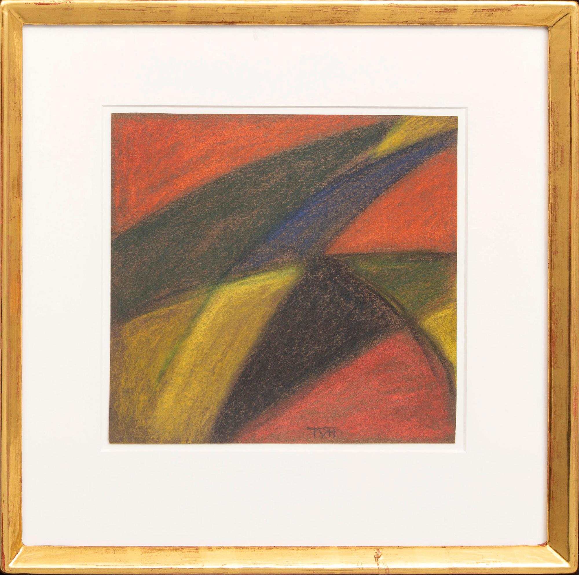 Tora Vega Holmström, pastell signerad.