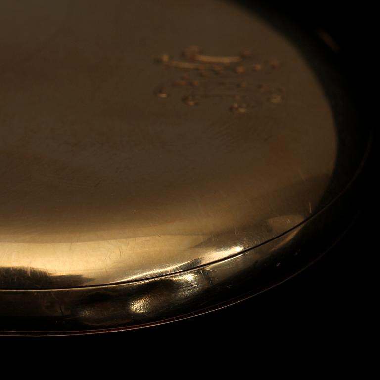 HERRFICKUR, 18K guld. Savonette. Ulysse Nardin, Locle & Genève.