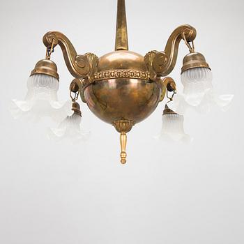 Eino Schroderus, An early 20th century ceiling lamp for Taidetakomo Koru, Finland.