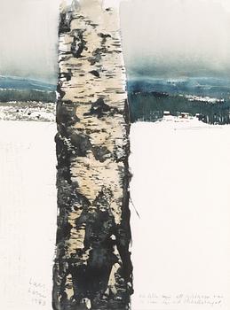 28. Lars Lerin, Birch.