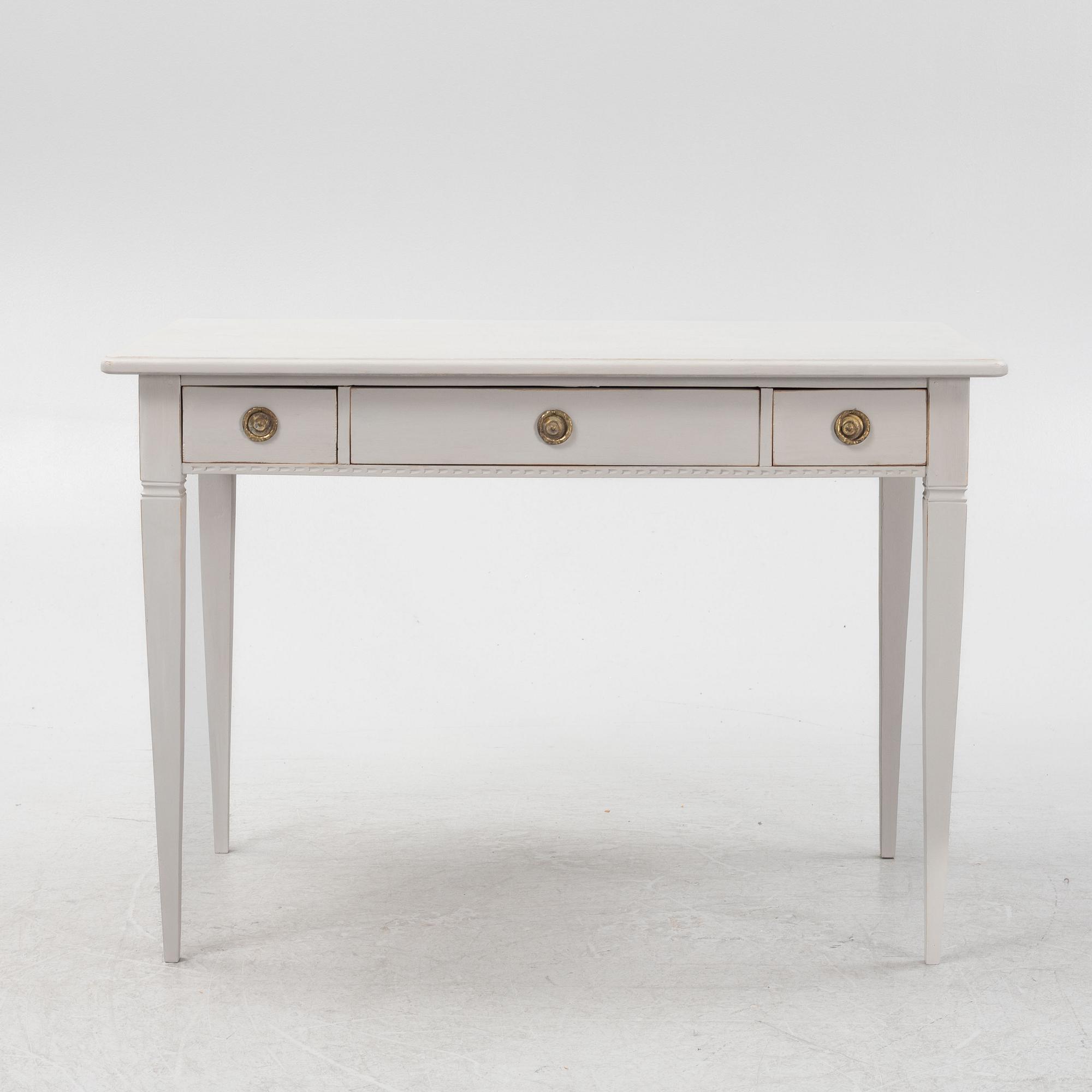 Skrivbord, gustaviansk stil, 1900-talets början.