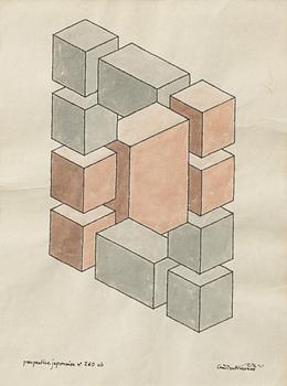 Oscar Reutersvärd, "Perspective japonaise no 260 ab".