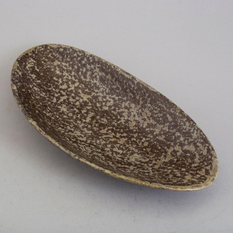 HANS HEDBERG, fat, starkeldsfajans, Biot, Frankrike, signerat HHg.