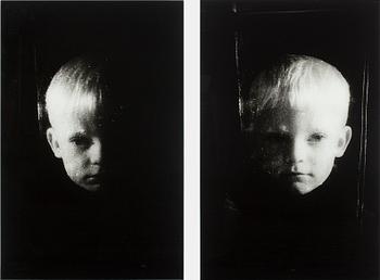 Helen Broms Sandberg, C-print silicone mounted to glass signed H B Sandberg on verso, diptych, edition 2 +1 AP.