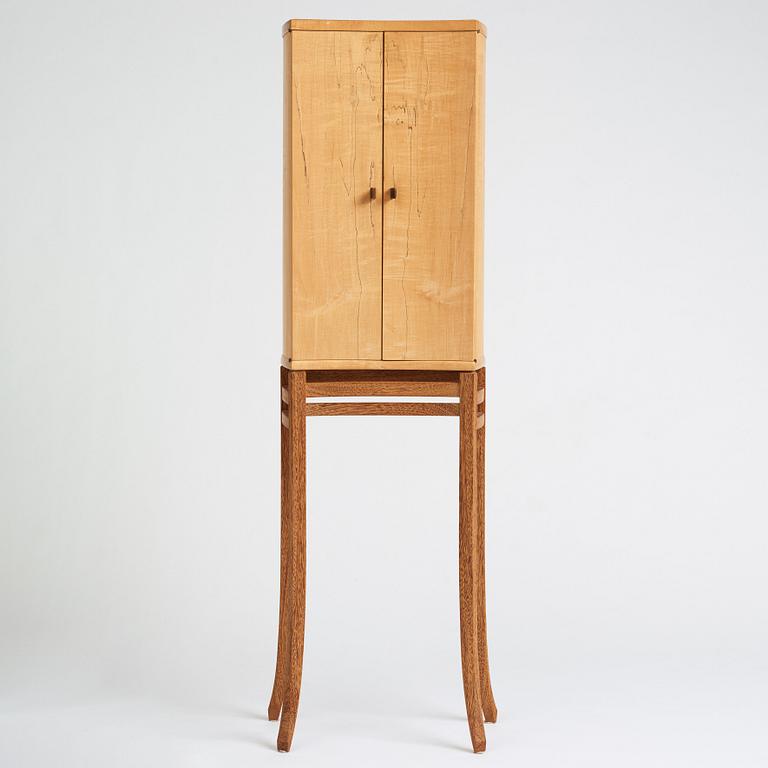 James Krenov, a cabinet, executed in his own workshop, Bromma, Sweden ca 1979.