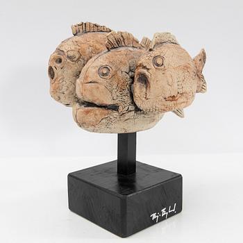 Börje Berglund, skulptur, keramik.