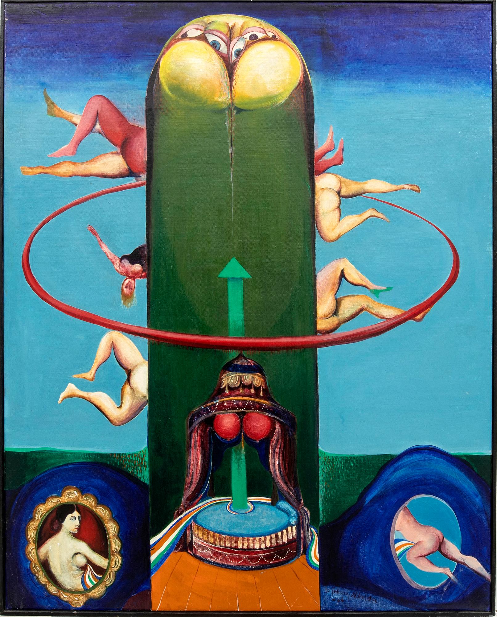 Bert-Johnny Nilsson, olja på duk signerad och daterad (?).