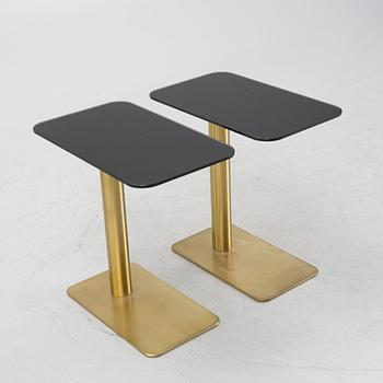 Tom Dixon, a pair of 'Flash Rectangle' tables.