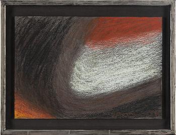 Olle Bonniér, pastel, signed and dated -88.