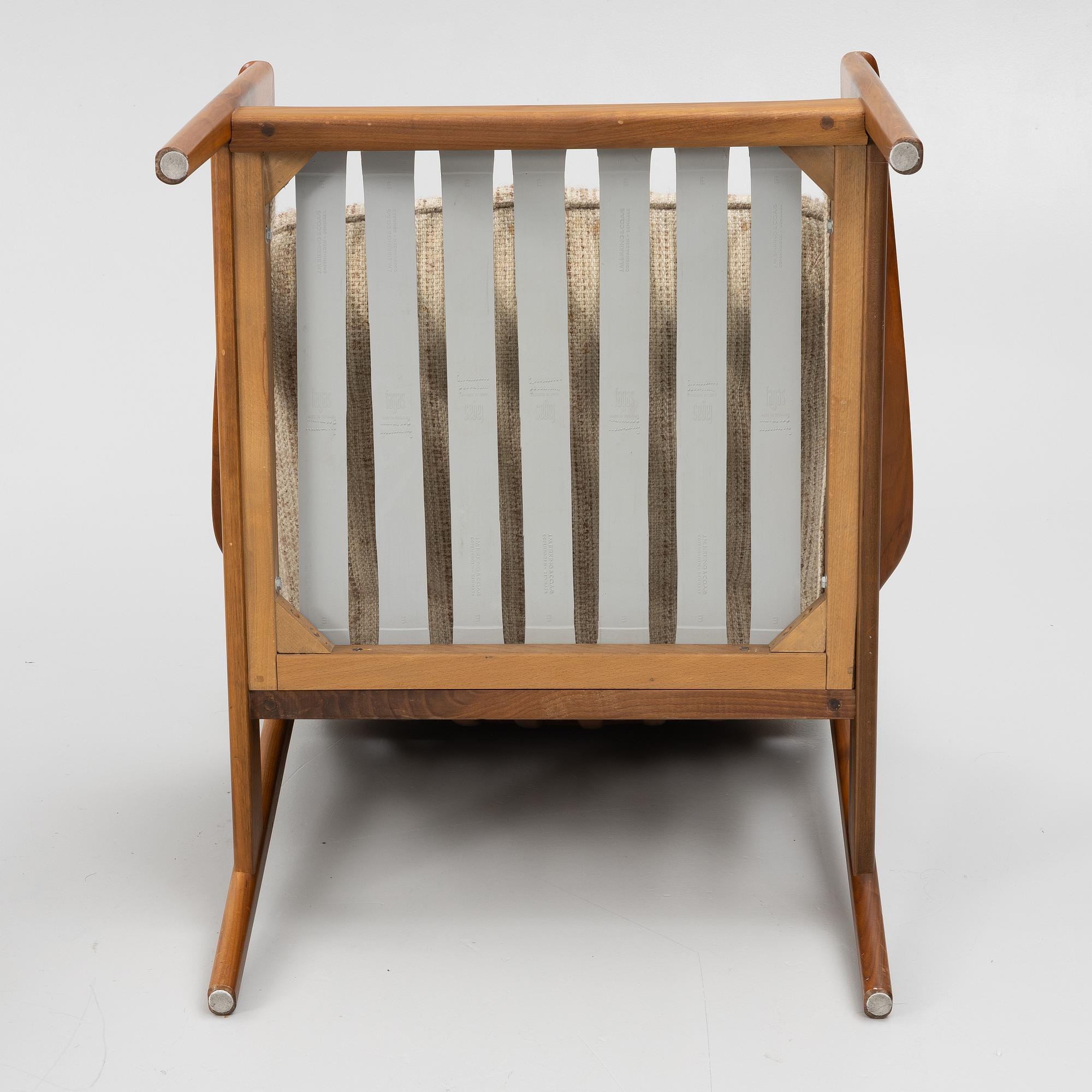 Folke Ohlsson, fåtöljer, ett par, "USA 75", Dux.