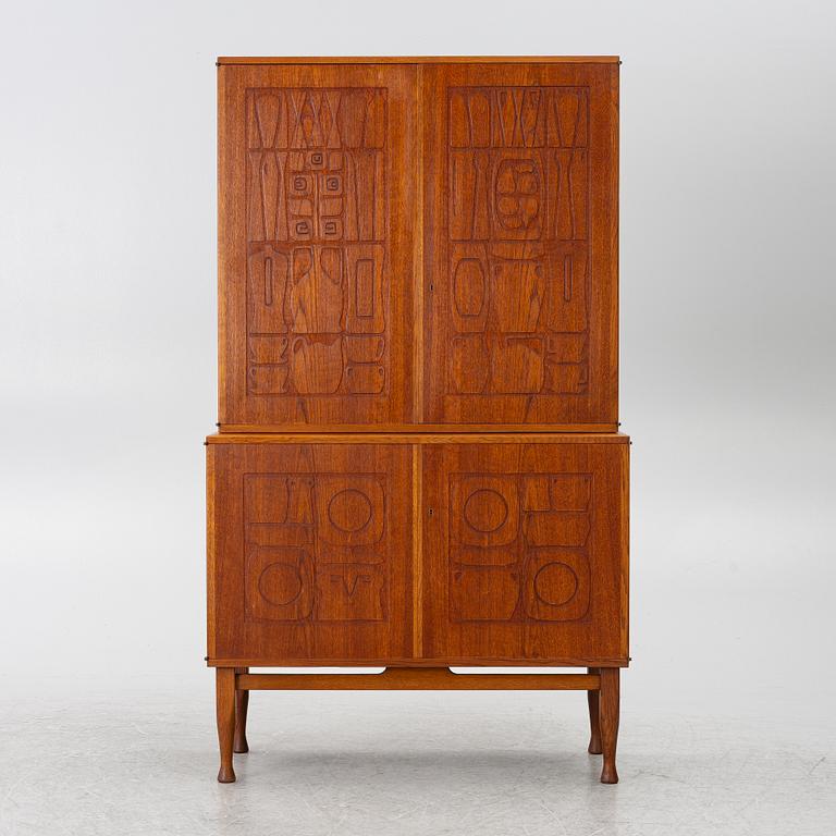 Yngve Ekström, cabinet, 'Krus', AB Westbergs Möbler, Tranås, 1950s.