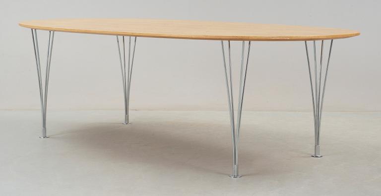 MATBORD, "Superellips", Bruno Mathsson och Piet Hein, Mathsson International, Värnamo, formgiven 1964.