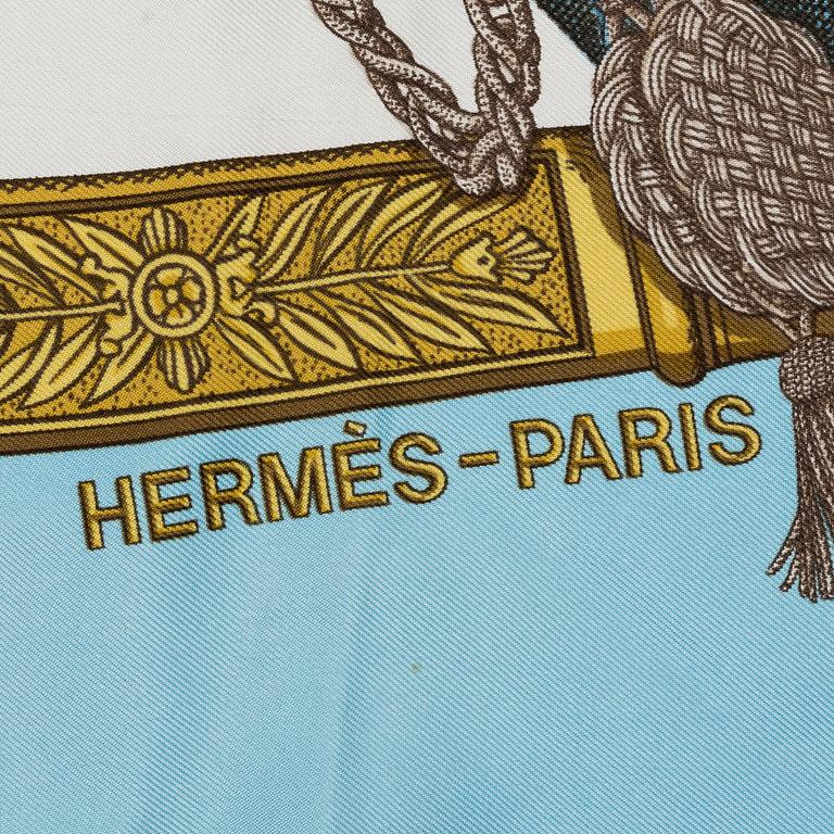 HERMÈS, scarves, 2 st.