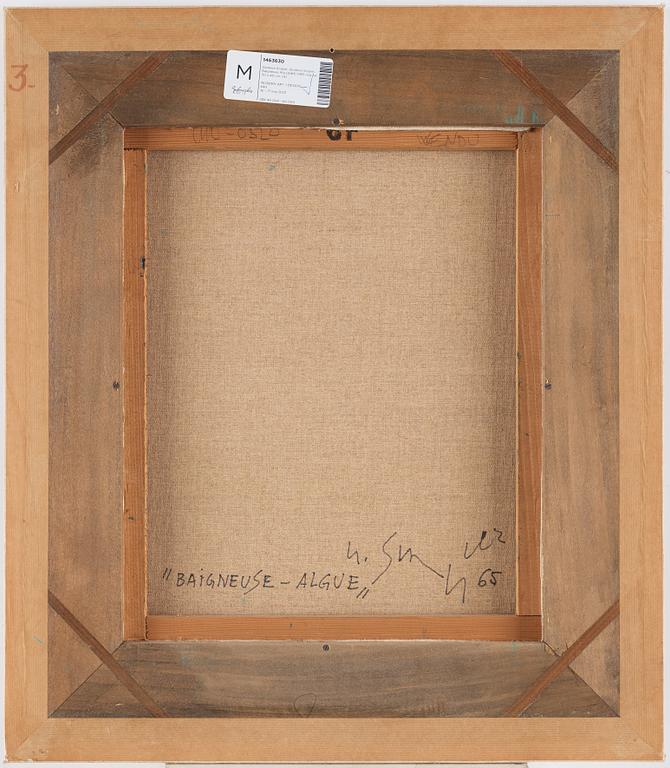 Gustave Singier, "Baigneuse-algue".