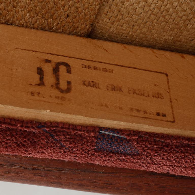 KARMSTOLAR, ett par, Karl-Erik Ekselius, 1960-tal.