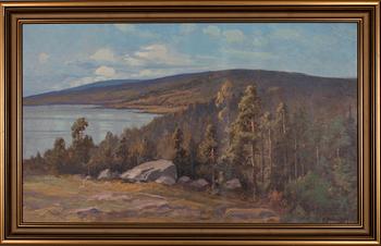 465. Arthur Heickell, ARTHUR HEICKELL, VIEW FROM LAPLAND.