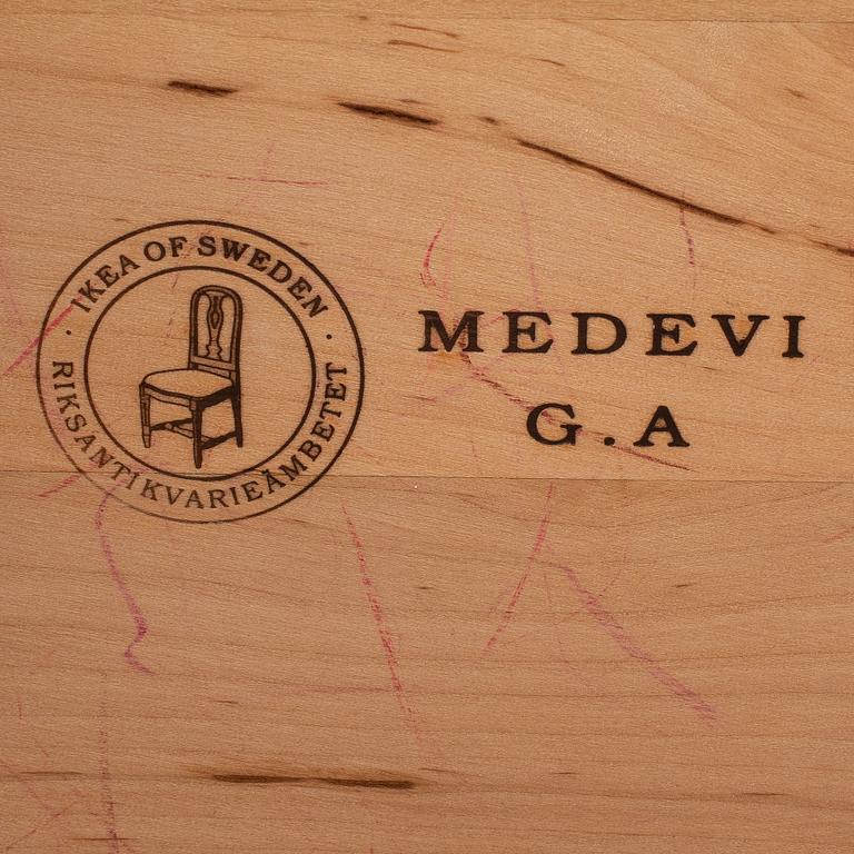 A Gustavian style chest of drawers, 'Medevi', IKEA's 18th-century series, 1990's.