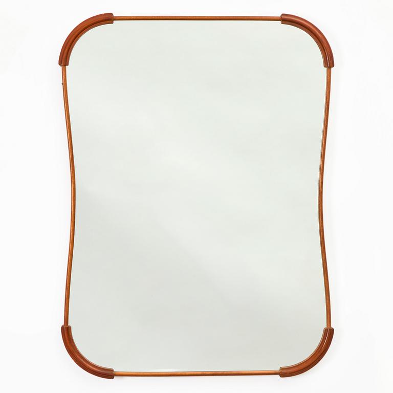 A 1940s Swedish Modern mirror.