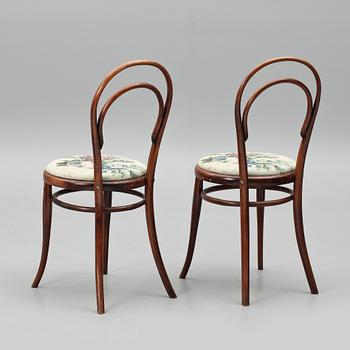 STOLAR, ett par, Thonet, 1900-talets början.