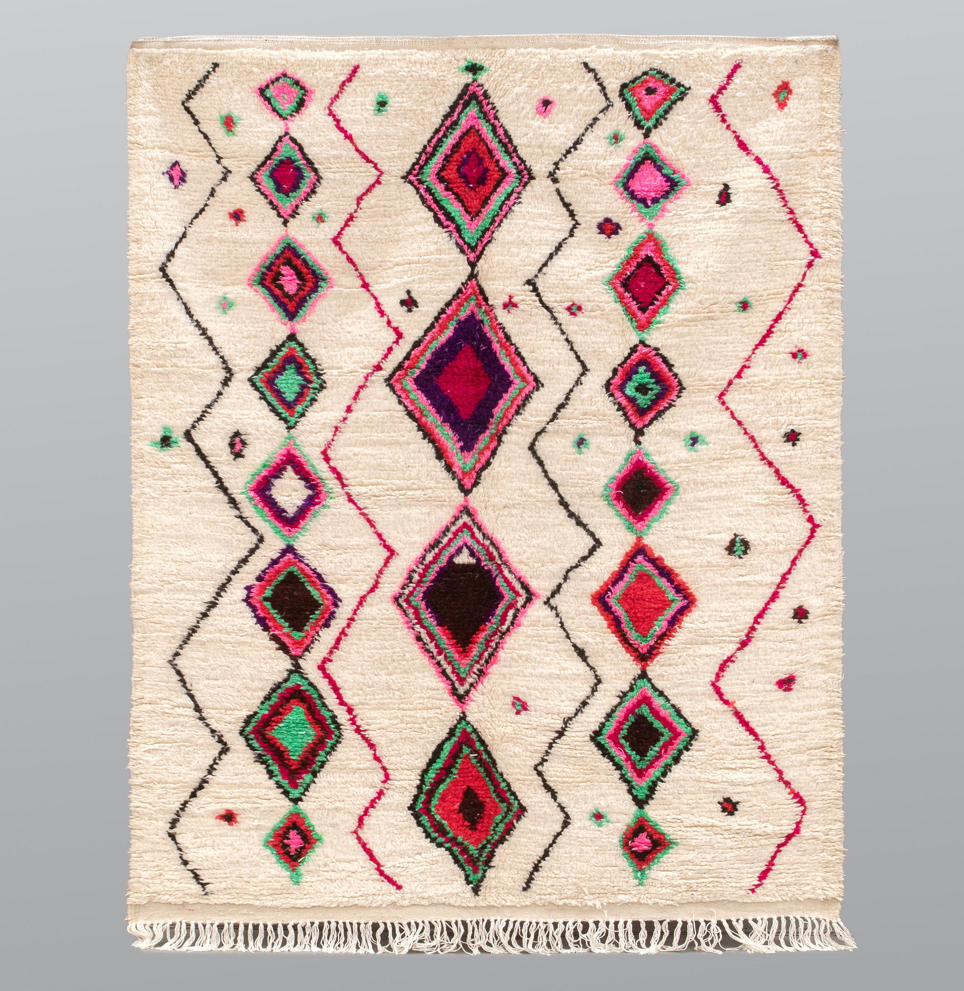 A Moroccan carpet, 275 x 168 cm.