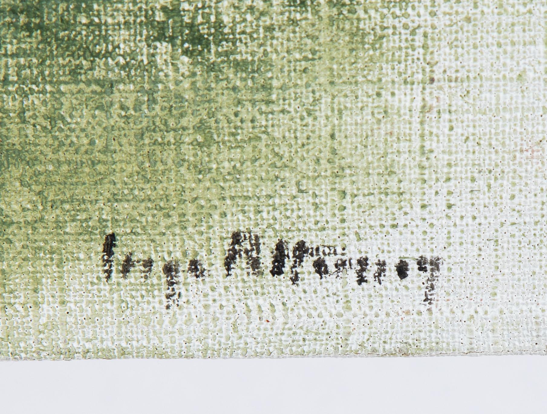 Inge Pettersson, "Vårbjörk", triptyk.